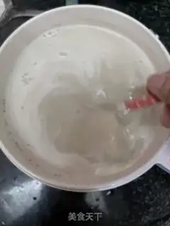 Make Mango pudding step 3