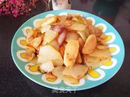 Make Roasted pork potato chips step 6