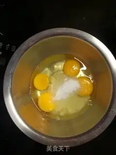 Make Old waterless cake step 0