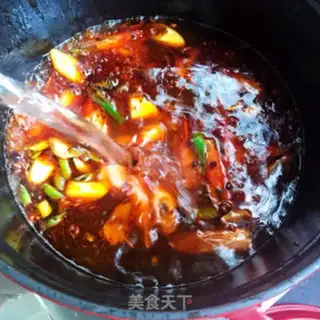 Make A tofu shrimp spicy pot step 9