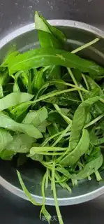 Make Hot peppers and cabbage leaves step 0