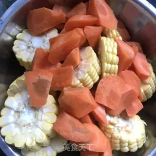 Make Corn steak soup step 3