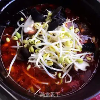 Make A tofu shrimp spicy pot step 10