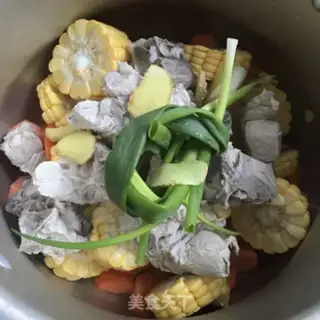 Make Corn steak soup step 4