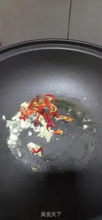 Make Hot peppers and cabbage leaves step 2
