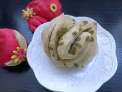 Make Pancake rolls step 17