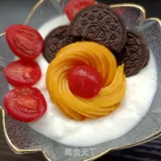 Make Olive Mango yogurt step 6