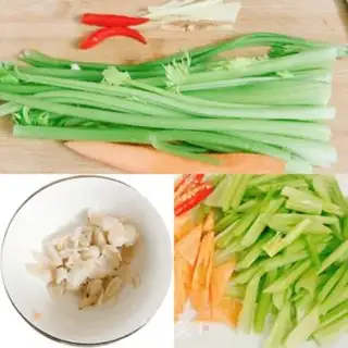Make Celery makes lilies step 0