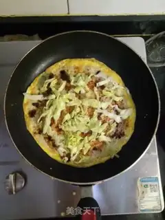 Make Onion eggcake step 5