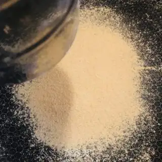 Make Fried pea powder step 1
