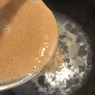 Make Fried pea powder step 3