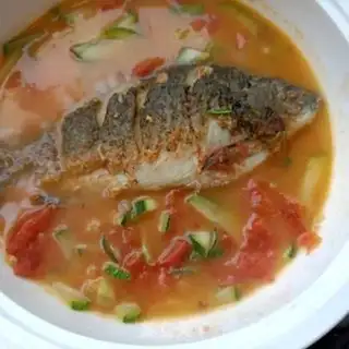 Make Tomato mackerel soup step 14