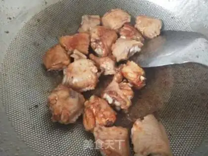 Make Pineapple-fruit chicken wings step 5