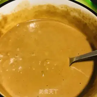 Make Fried pea powder step 11