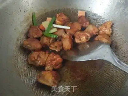 Make Pineapple-fruit chicken wings step 6