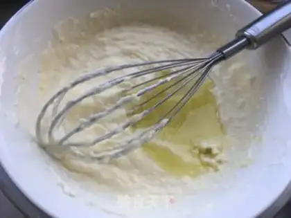 Make A tea cheesecake step 1