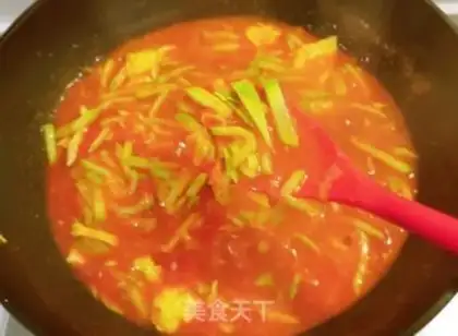 Make Tomatoes, halon noodles step 10