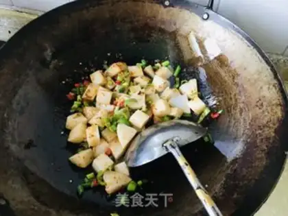 Make ♪ Shrimp skins rises at night ♪ step 1