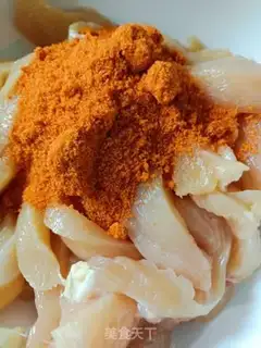 Make Chicken roll step 1