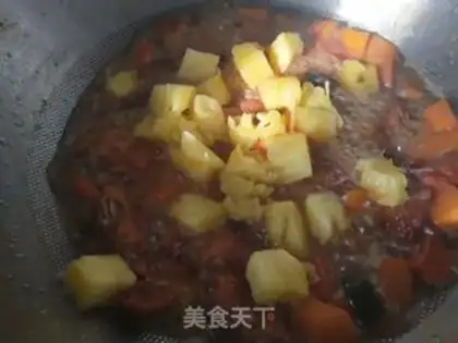 Make Pineapple-fruit chicken wings step 10