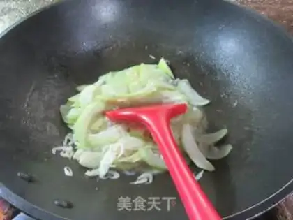 Make ♪ Shrimp skins rises at night ♪ step 6