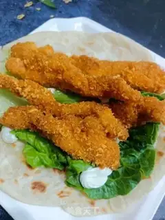 Make Chicken roll step 7
