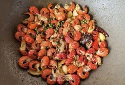 Make Snack beer, lobster tail step 7