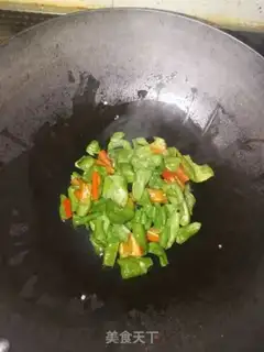 Make Scrambled peppers step 3