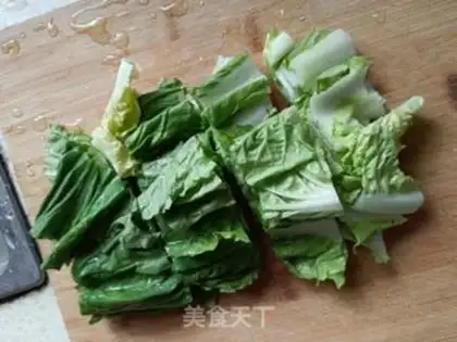 Make Cream cabbage step 1