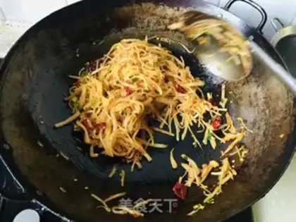 Make Red oil mustard step 10