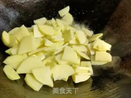 Make Potato pepper step 3