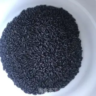 Make Black rice rice step 0