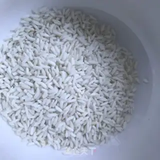 Make Black rice rice step 1