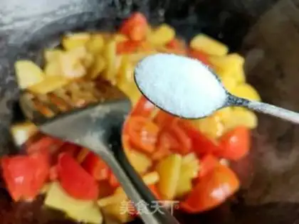 Make Potato pepper step 7