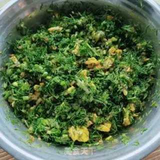 Make Pine platinum dumplings step 5
