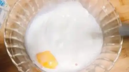 Make Easy egg dumplings step 1