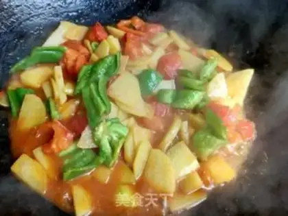 Make Potato pepper step 8