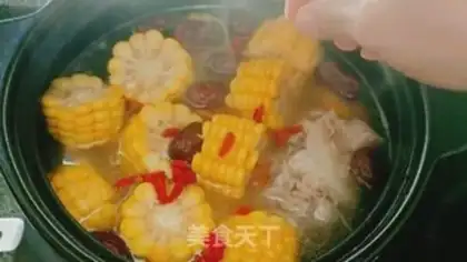 Make Corn bone soup step 6