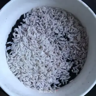 Make Black rice rice step 3