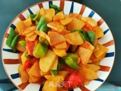 Make Potato pepper step 10
