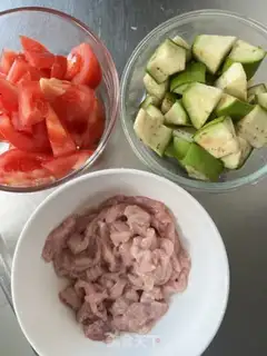 Make Cheese and tomato fried meat step 0