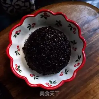 Make Black rice rice step 8