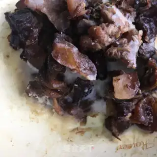 Make The apricots burn the rib step 1
