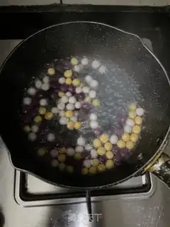 Make Taro mango ice step 2