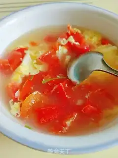 Make Tomato egg soup step 4