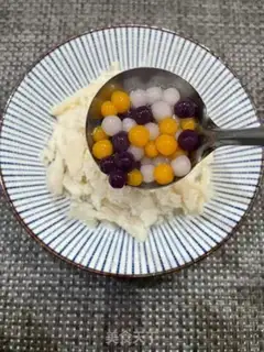 Make Taro mango ice step 5