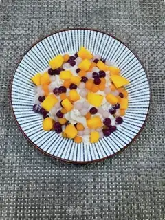 Make Taro mango ice step 6