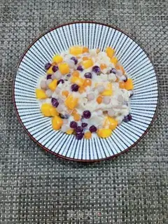 Make Taro mango ice step 8