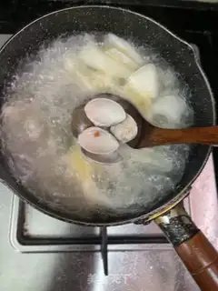 Make Car white cucumber soup step 6
