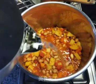 Make Olive oil beans step 13